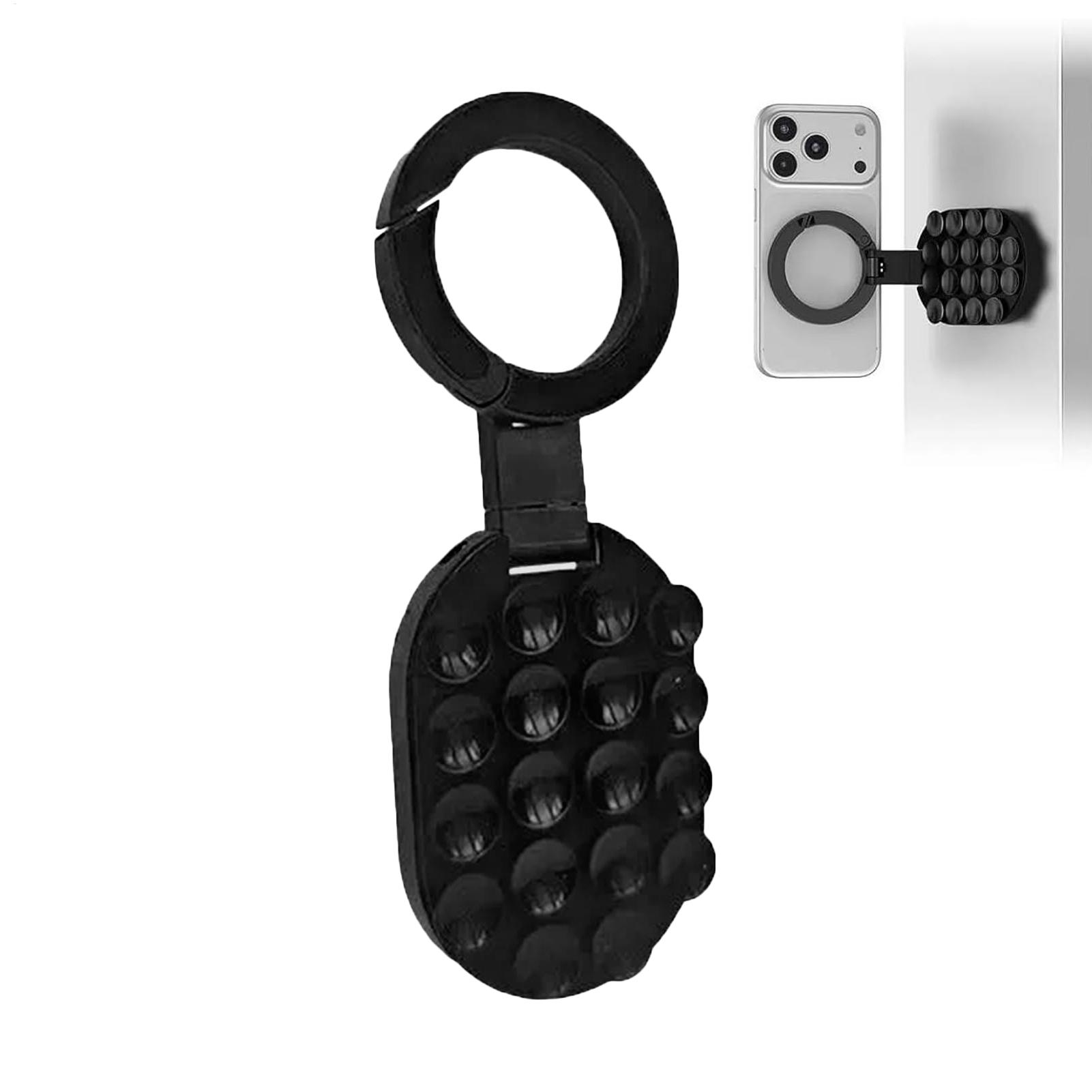 Car Mirror - 360 Rotating Magnetic Phone Suction Mount