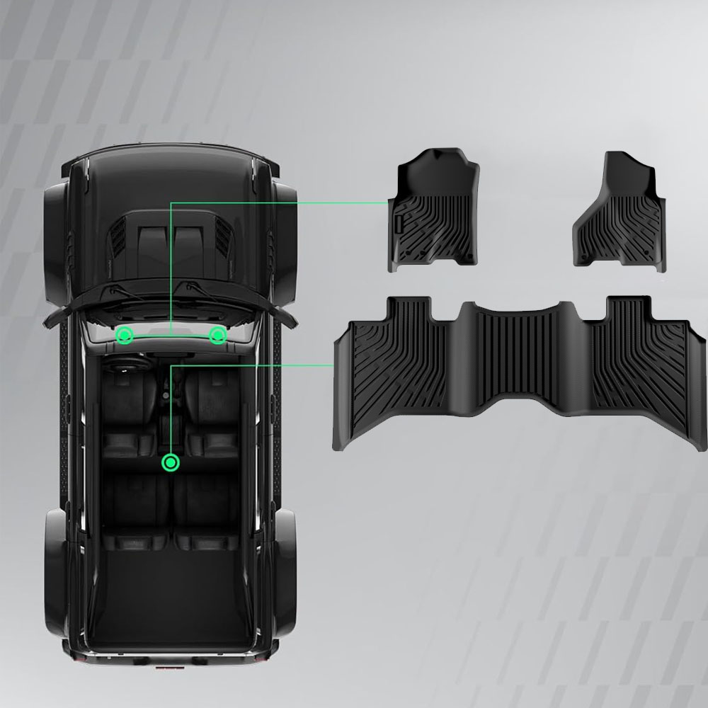 3PCS High Quality Automotive F - đánh giá và giá Car Floor Mat