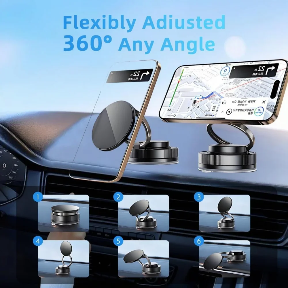 Upgraded 360°Vacuum Magnetic P - đánh giá và giá Car Phone Holder