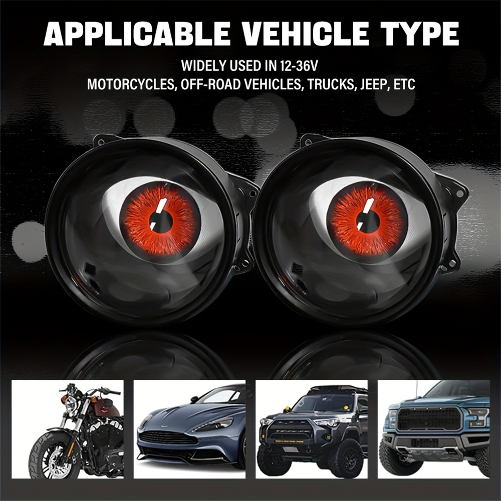  6-Mode Led Dynamic Devil Eye - đánh giá và giá Car Led Light