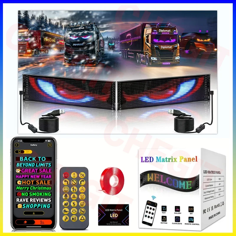 Led Display Truck Eye Car Sign - đánh giá và giá Car Led Light